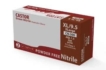 CN-500 YEŞİL NİTRİL ELDİVEN M